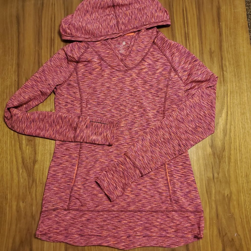 Tangerine Women's Long Sleeve Athletic Top Size S